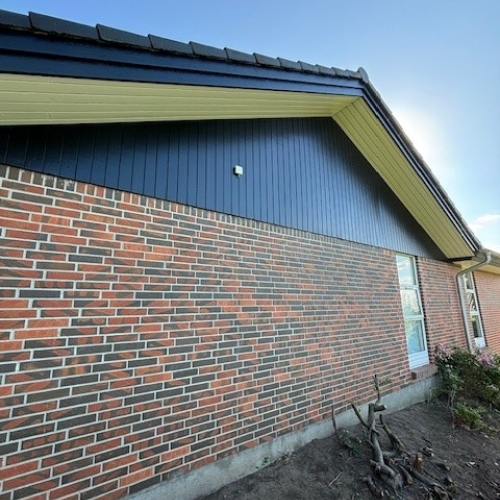 Professionel maling af facade i Kolding udført med kvalitetsmaling og sans for detaljen